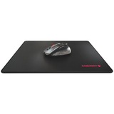 CHERRY MP 1000 Alfombrilla de ratón para juegos Negro negro, Negro, Monocromo, Base antiderrapante, Alfombrilla de ratón para juegos