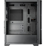 Chieftec AS-02B-OP carcasa de ordenador Midi Tower Negro, Cajas de torre negro, Midi Tower, PC, Negro, ATX, micro ATX, Mini-ITX, 16,5 cm, 120,140,240,280,360 mm