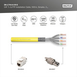 Digitus DK-1744-A-VH-5, Cable amarillo