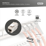 Digitus DN-93615-12, Módulo Keystone 