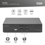 Digitus DS-12891, Switch KVM negro