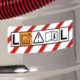 EINHELL 2342465, Aspiradora en húmedo y en seco rojo/Acero fino