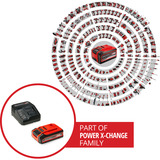 EINHELL Martillo perforador inalámbrico Power X-Change TE-HD 18 Li, 18 Voltios rojo/Negro