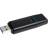 Kingston DataTraveler Exodia unidad flash USB 64 GB USB tipo A 3.2 Gen 1 (3.1 Gen 1) Negro, Lápiz USB negro/Turquesa, 64 GB, USB tipo A, 3.2 Gen 1 (3.1 Gen 1), Tapa, 11 g, Negro