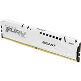 Kingston FURY FURY Beast 32GB 6400MT/s DDR5 CL32 DIMM White EXPO, Memoria RAM blanco, 32 GB, 1 x 32 GB, DDR5, 288-pin DIMM, Blanco