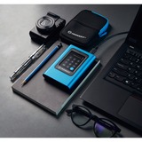 Kingston IronKey 960GB Vault Privacy 80 XTS-AES 256-bit SSD externo cifrado, Unidad de estado sólido azul/Negro, 960 GB, USB Tipo C, 3.2 Gen 1 (3.1 Gen 1), 250 MB/s, Protección mediante contraseña, Azul