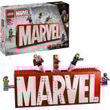 LEGO Logotipo MARVEL y Minifiguras, Juegos de construcción Juego de construcción, 12 año(s), Plástico, 931 pieza(s), 1,38 kg