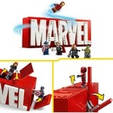 LEGO Logotipo MARVEL y Minifiguras, Juegos de construcción Juego de construcción, 12 año(s), Plástico, 931 pieza(s), 1,38 kg