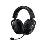 Logitech Pro X Auriculares Diadema Negro, Auriculares para gaming negro, Auriculares, Diadema, Juego, Negro, Binaural, Giratorio