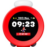 Nintendo 10013963 despertador Reloj despertador digital Rojo rojo, Reloj despertador digital, Nintendo, Alrededor, Rojo, Interior, Adulto/Menor