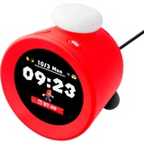 Nintendo 10013963 despertador Reloj despertador digital Rojo rojo, Reloj despertador digital, Nintendo, Alrededor, Rojo, Interior, Adulto/Menor