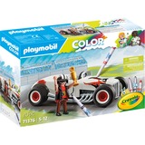 PLAYMOBIL Color Coche de Carreras, Juegos de construcción 