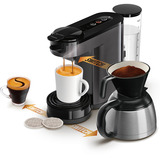 Philips HD6593/20, Cafetera monodosis gris