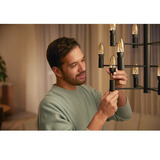 Philips Hue White Ambiance Filamento E14 Forma Vela Paquete Doble 350, Lámpara LED 