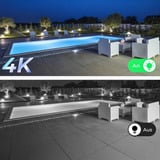 Reolink P430-B cámara de vigilancia Bala (forma) Cámara de seguridad IP Interior y exterior 3840 x 2160 Pixeles Pared negro, Cámara de seguridad IP, Interior y exterior, Alámbrico, Google Assistant, Pared, Negro