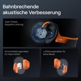 Shokz OpenRun Pro 2 Auriculares Inalámbrico gancho de oreja Deportes Bluetooth Naranja, Auriculares con micrófono naranja, Inalámbrico, Deportes, 20 - 20000 Hz, 30,3 g, Auriculares, Naranja