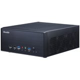 Shuttle XPС slim XH610G2 PC/estación de trabajo barebone Escritorio Negro Intel H610 LGA 1700 negro, Escritorio, Carcasa PC, Intel H610, LGA 1700, DDR5-SDRAM, PCI Express, Serial ATA III