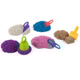 Spin Master Kinetic Sand - Maletín de juego de colores, Juego de arena 