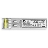 TP-Link Omada TL-SM321A red modulo transceptor Fibra óptica 1250 Mbit/s SFP Fibra óptica, 1250 Mbit/s, SFP, LC (UPC), 9/125 µm, BX