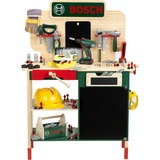 Theo Klein Banco de trabajo de madera Bosch (MDF), Herramientas para niños 