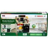 Theo Klein Banco de trabajo de madera Bosch (MDF), Herramientas para niños 