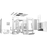 be quiet! BGW51 carcasa de ordenador Torre Blanco, Caja de torre grande blanco, Torre, PC, Blanco, ATX, EATX, micro ATX, Mini-ATX, XL-ATX, Aluminio, 19 cm