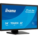 iiyama ProLite T2452MSC-B2, Monitor LED negro (mate)