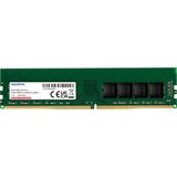 ADATA Premier módulo de memoria 4 GB 1 x 4 GB DDR4, Memoria RAM verde, 4 GB, 1 x 4 GB, DDR4, 2666 MHz, 288-pin DIMM