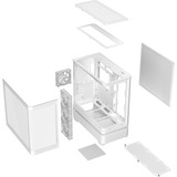 ASUS ASUS PRIME AP304 TG ARGB WHITE, Caja/Carcasa blanco