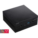 ASUS PN51-BB757MDE1N 0,62 l tamaño PC Negro 5700U 1,8 GHz, Barebone negro, 0,62 l tamaño PC, Mini PC barebone, DDR4-SDRAM, PCI Express, Serial ATA III, Ethernet, Wi-Fi 5 (802.11ac)