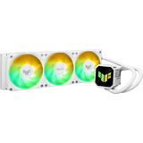 ASUS TUF Gaming LC III 360 ARGB White Edition Carcasa del ordenador Sistema de refrigeración líquida todo en uno 12 cm Blanco, Refrigeración por agua blanco, Sistema de refrigeración líquida todo en uno, 12 cm, Blanco