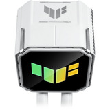 ASUS TUF Gaming LC III 360 ARGB White Edition Carcasa del ordenador Sistema de refrigeración líquida todo en uno 12 cm Blanco, Refrigeración por agua blanco, Sistema de refrigeración líquida todo en uno, 12 cm, Blanco