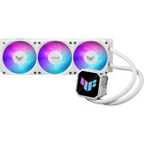 ASUS TUF Gaming LC III 360 ARGB White Edition Carcasa del ordenador Sistema de refrigeración líquida todo en uno 12 cm Blanco, Refrigeración por agua blanco, Sistema de refrigeración líquida todo en uno, 12 cm, Blanco