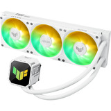 ASUS TUF Gaming LC III 360 ARGB White Edition Carcasa del ordenador Sistema de refrigeración líquida todo en uno 12 cm Blanco, Refrigeración por agua blanco, Sistema de refrigeración líquida todo en uno, 12 cm, Blanco