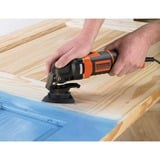 BLACK+DECKER MT300KA Negro, Naranja 300 W 10000 OPM, Herramienta multifunción naranja/Negro, Corte, Raspado, Lijado, Negro, Naranja, 10000 OPM, 22000 OPM, Corriente alterna, 300 W