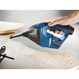 Bosch GAS 10,8 V-LI aspiradora de mano Azul Sin bolsa azul, 8 V-LI, Secar, Filtrado, 900 l/min, Sin bolsa, Azul, 77 mm