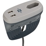 Brennenstuhl 1150290 cargador de dispositivo móvil Antracita, Gris Interior, Regleta gris/Antracita, Interior, Corriente alterna, 2,5 A, IP20, 3 m, Antracita, Gris