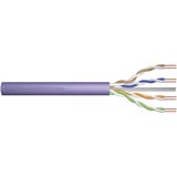Digitus Cable de instalación Professional Cat.6 U/UTP simplex, Eca violeta