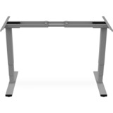 Digitus Estructura de mesa ajustable en altura eléctrica, motor dual, 3 niveles, Soporte gris
