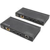 Digitus Set extensor KVM HDMI 4K HDBaseT 2.0, Alargador de HDMI negro