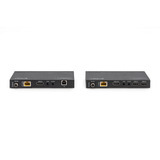 Digitus Set extensor KVM HDMI 4K HDBaseT 2.0, Alargador de HDMI negro