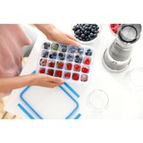 Emsa 515645 recipiente de almacenar comida Rectangular Caja 1,2 L Transparente 3 pieza(s) transparente/Azul, Caja, Rectangular, 1,2 L, Transparente, Polipropileno (PP), Elastómero termoplástico (TPE), Alemania