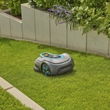 GARDENA Robot cortacésped smart SILENO free Set 1.200m² gris/Turquesa
