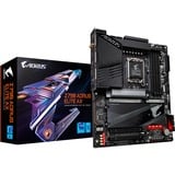 GIGABYTE Z790 AORUS ELITE AX Placa base - Soporta CPUs Intel Core de 14ª generación, 16*+2+1 fases de VRM digital, hasta 7600MHz DDR5 (OC), 4xPCIe 4.0 M.2, Wi-Fi 6E, LAN de 2.5GbE, USB 3.2 Gen 2x2 negro, 16*+2+1 fases de VRM digital, hasta 7600MHz DDR5 (OC), 4xPCIe 4.0 M.2, Wi-Fi 6E, LAN de 2.5GbE, USB 3.2 Gen 2x2, Intel, LGA 1700, Intel® Celeron®, Intel® Core™ i3, Intel® Core™ i5, Intel® Core™ i7, Intel® Core™ i9,..., LGA 1700, 192 GB, DDR5-SDRAM