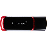 Intenso 16GB USB2.0 unidad flash USB USB tipo A 2.0 Negro, Rojo, Lápiz USB negro/Rojo, 16 GB, USB tipo A, 2.0, 28 MB/s, Tapa, Negro, Rojo