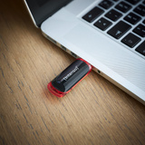 Intenso 16GB USB2.0 unidad flash USB USB tipo A 2.0 Negro, Rojo, Lápiz USB negro/Rojo, 16 GB, USB tipo A, 2.0, 28 MB/s, Tapa, Negro, Rojo