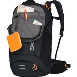 Jack Wolfskin 2020191_6350_OS, Mochila negro/Naranja