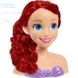 Just Play Disney Princess - Cabeza de Estilismo Ariel, Cabeza de maquillaje y peluquería 