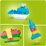 LEGO DUPLO Classic Caja creativa colorida, Juegos de construcción 