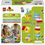 LEGO DUPLO Classic Caja creativa colorida, Juegos de construcción 